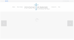 Desktop Screenshot of findingpurpose.net